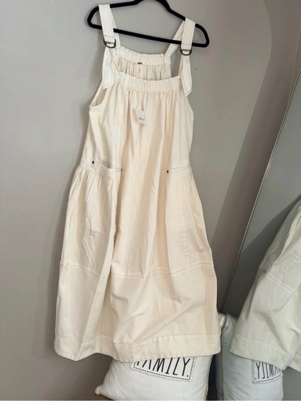 Free People Machu Barrel Midi Dress M